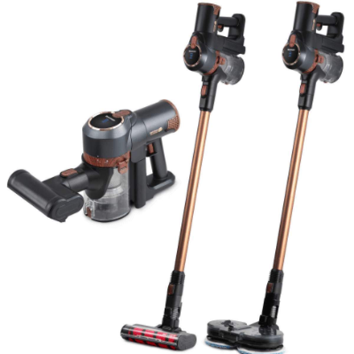 Bmxmao MAO Clean M7 25000Pa 旗艦電動濕拖無線吸塵機 (金色)